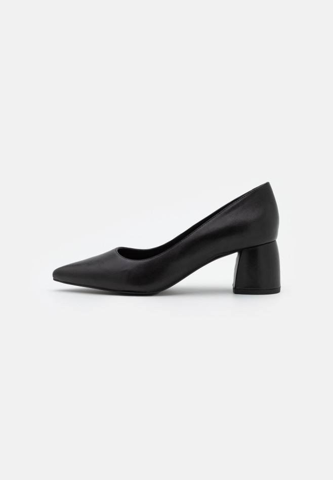 Gabor Noir | Cuir Exclusif - Talons Classiques